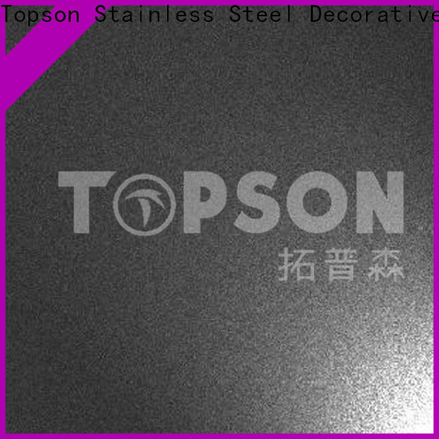 Topson vibration mirror finish stainless steel sheet manufacturers for vanity cabinet decoration