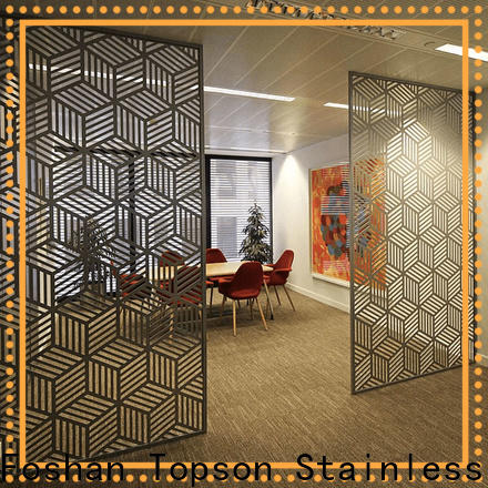 Topson mesh internal decorative screens factory for exterior decoration
