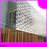 Topson durable outdoor metal screen panels manufacturer for building faced