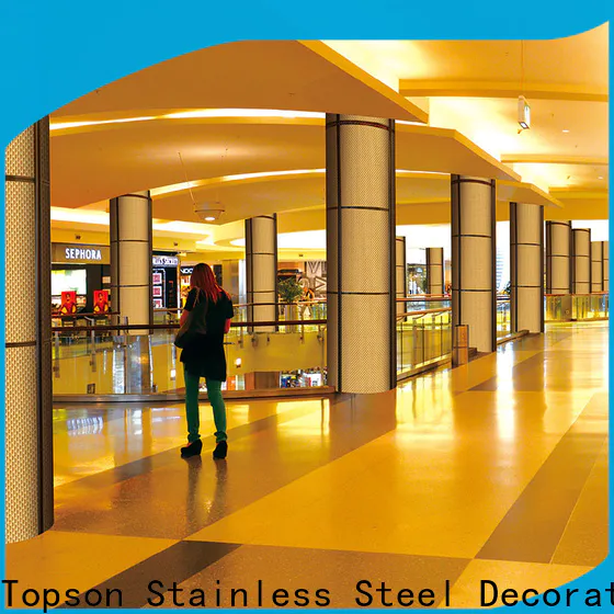 Topson reliable stainless steel cladding cost factory for lift