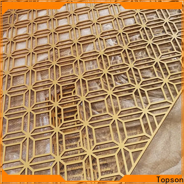 Topson mesh decorative metal mesh screen from china for landscape architecture