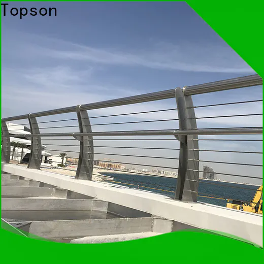 Topson good looking rope railing brackets Supply for office