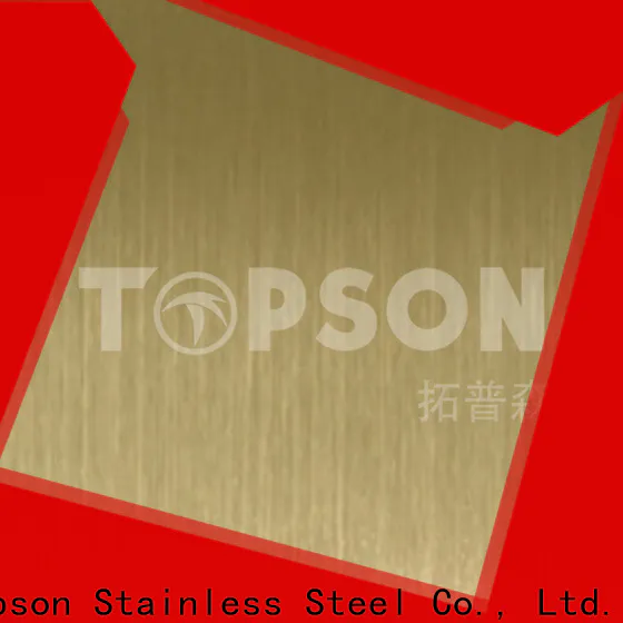 luxurious stainless steel brushed finish types material China for partition screens