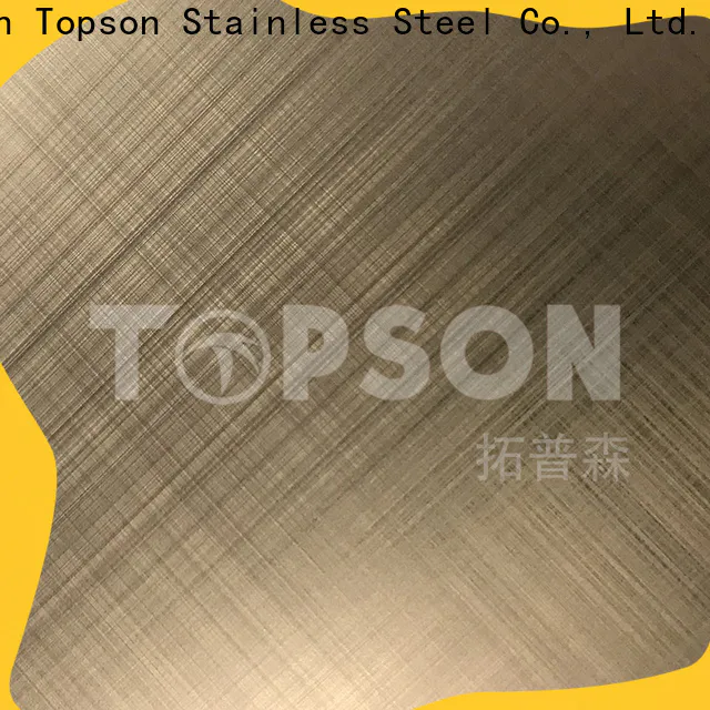 Topson gorgeous decorative steel sheet metal China for furniture