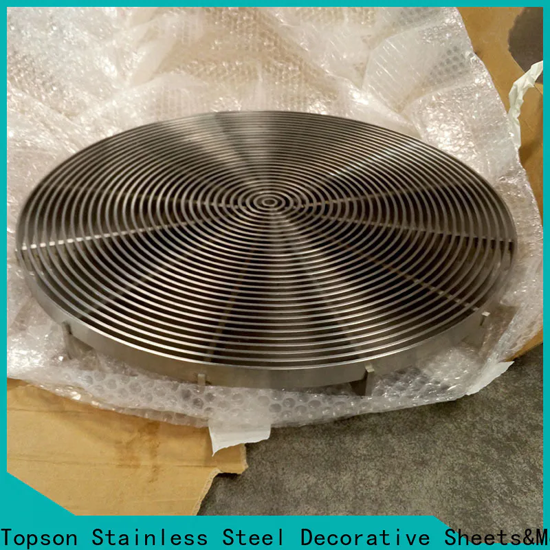 Topson gratingstainless galvanized steel bar grating company for hotel