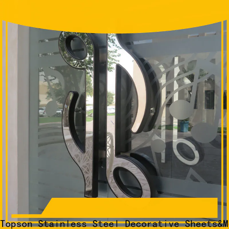 Wholesale steel entry doors for home stainless for roof decoration