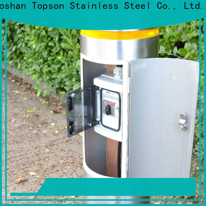 Topson stainless bollards for sale for mall