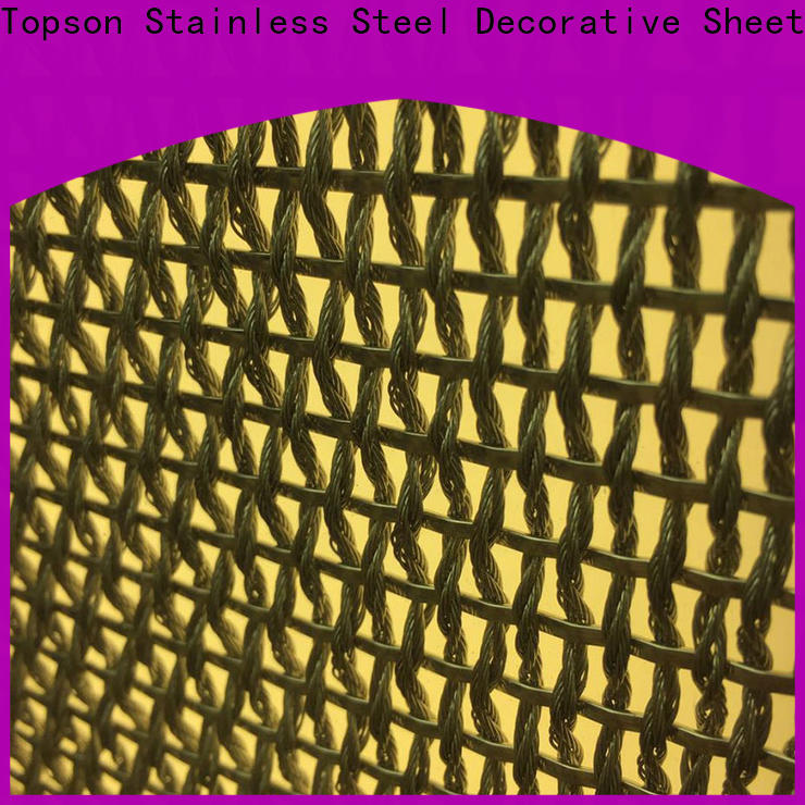 Topson Wholesale exterior metal screens export for building faced