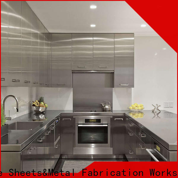 Topson High-quality stainless steel kitchen cabinets for sale manufacturers for roof decoration