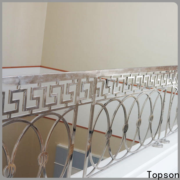 Topson handrailstainless contemporary interior railing systems company for apartment