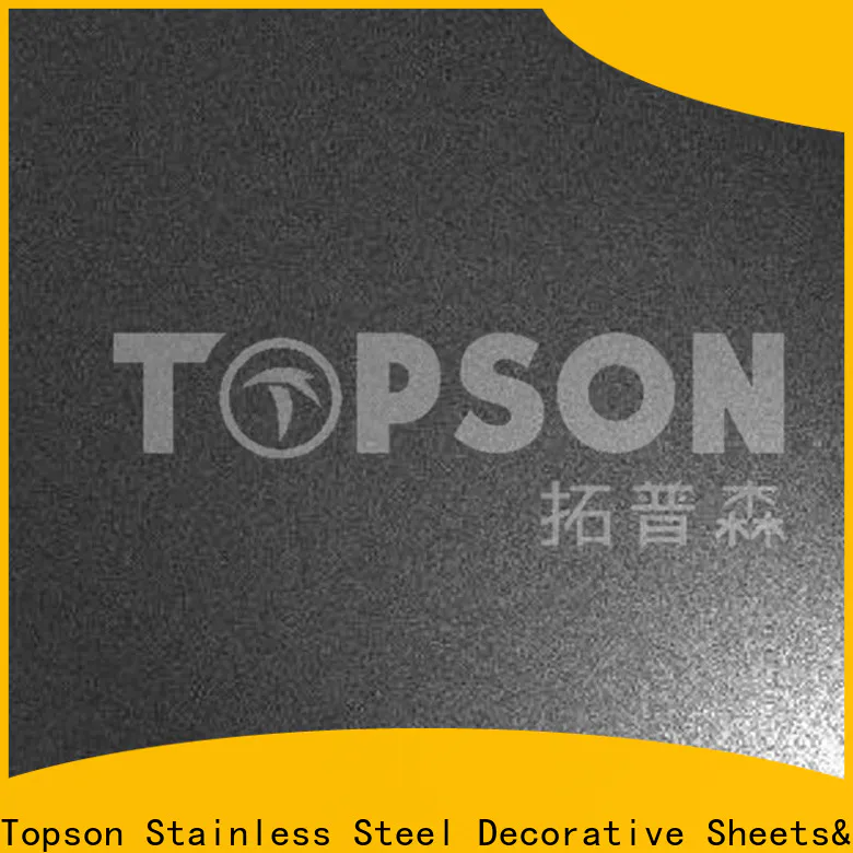 Topson decorative stainless steel sheets manufacturers factory for floor
