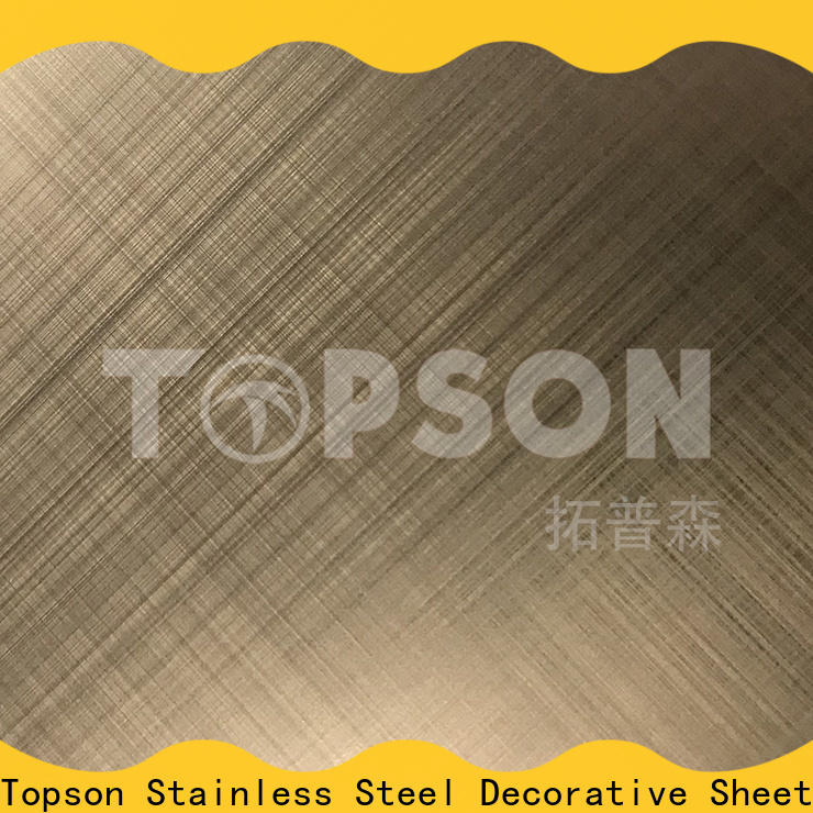 Topson steel plate decoration Suppliers for floor