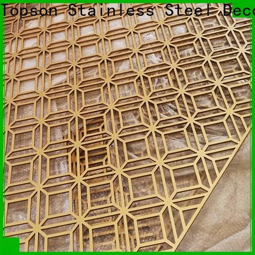 Topson reliable decorative metal screen panels export for curtail wall