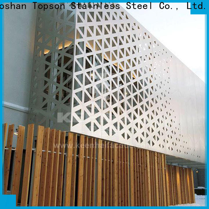 Topson good design internal decorative screens manufacturer for landscape architecture