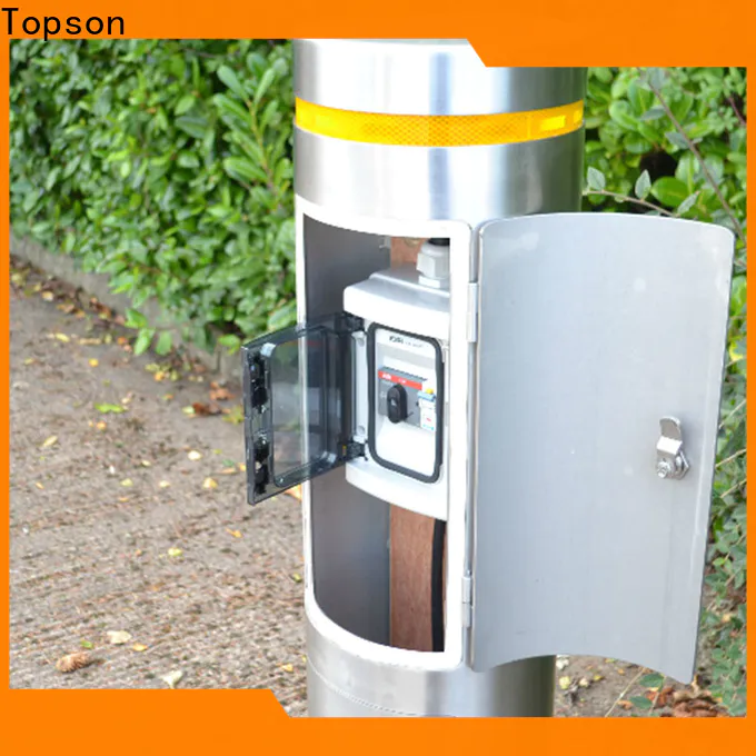 Topson pipe car park bollards Suppliers for mall