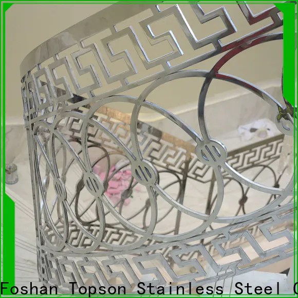 Topson staircase stainless steel guardrail systems for business for office