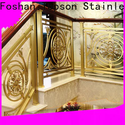 Topson popular stainless steel tubular handrail systems Suppliers for apartment