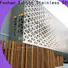 New perforated metal screen wall mashrabiya for business for protection