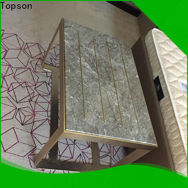 Topson widely used metal garden table and chairs sale factory for interior
