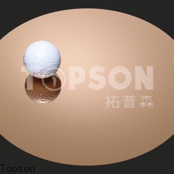 Topson vibration stainless steel sheet panels China for interior wall decoration