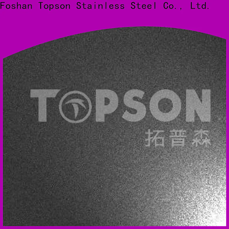 New embossed stainless sheet hairline factory for partition screens
