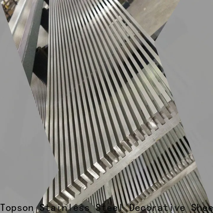 Topson steel welded steel bar grating manufacturers for hotel