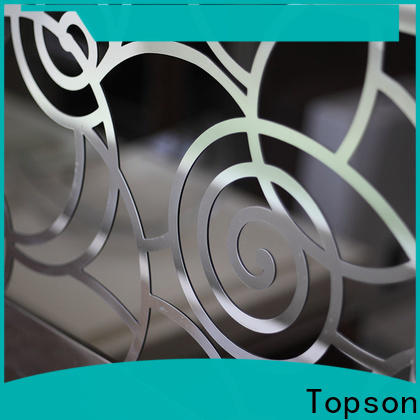 Topson High-quality stainless steel stair railing manufacturers Suppliers for room