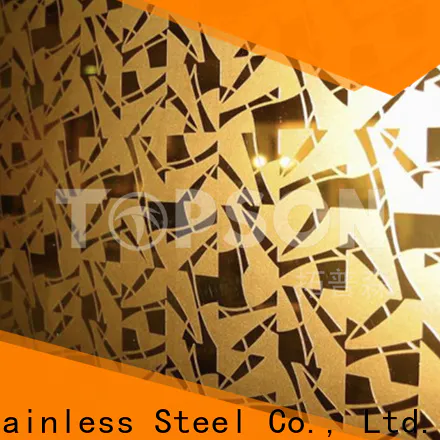 Custom brushed stainless steel sheet suppliers finish Supply for handrail