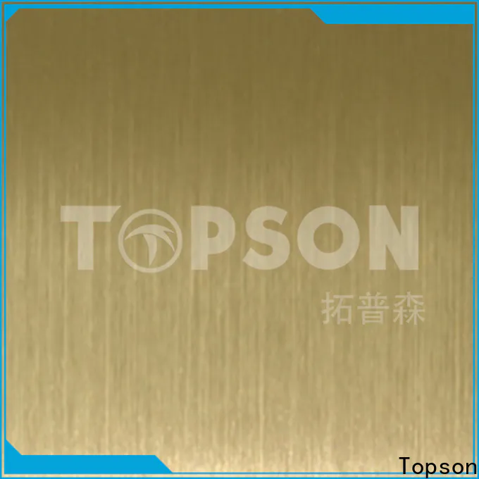Topson luxurious decorative steel panels for walls for elevator for escalator decoration