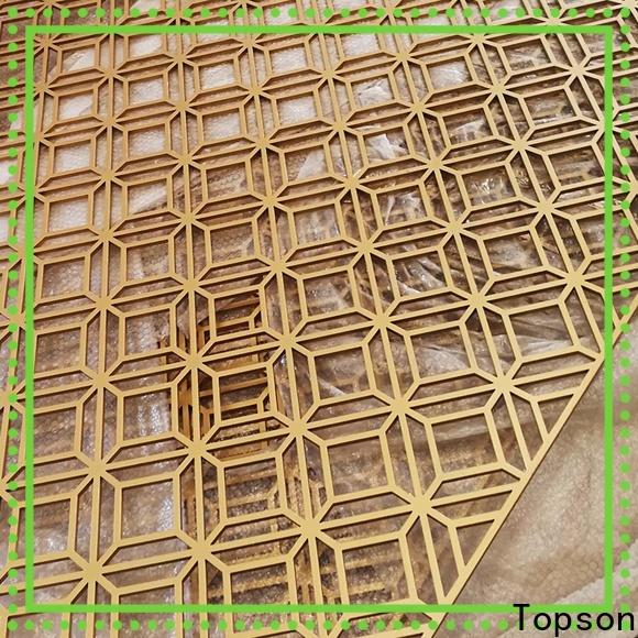 Topson New perforated metal screen wall for business for building faced