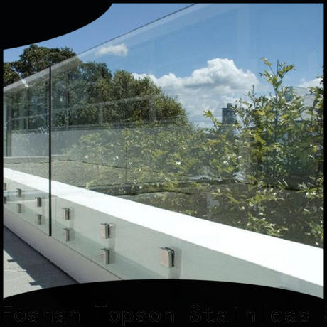 Topson glass fabrication services for TV wall