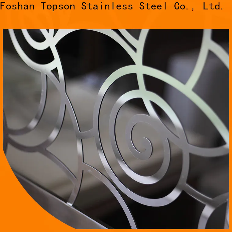 Topson popular stainless steel cable railing systems Suppliers for mall