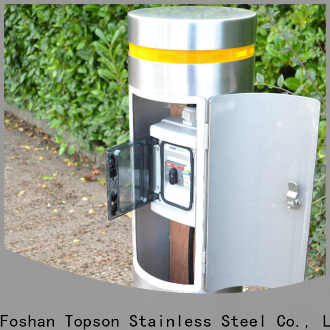 Topson Custom stainless steel bollards suppliers for business for office