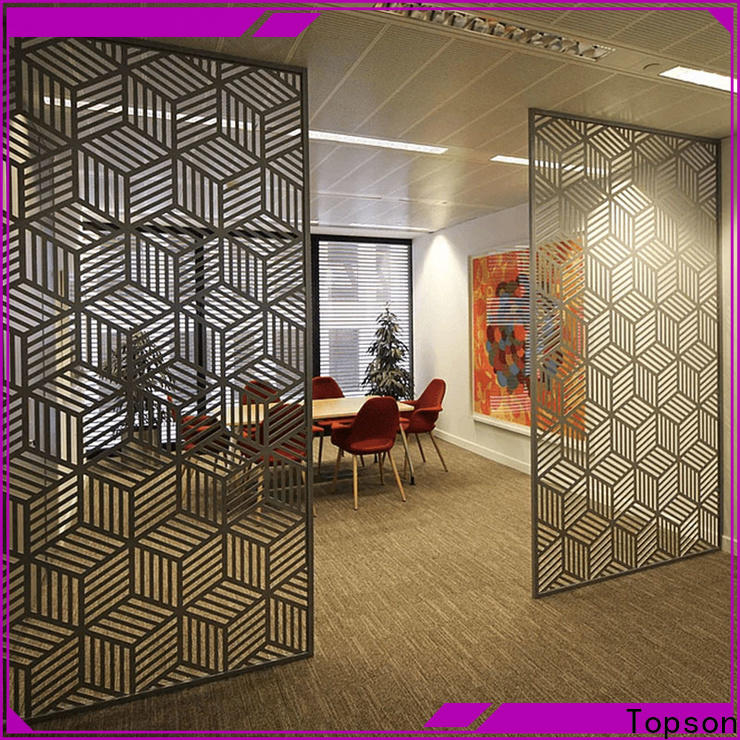 Topson Wholesale stainless steel screens suppliers from china for landscape architecture
