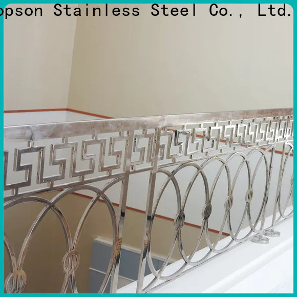 Custom stainless steel stair railing systems handrail Supply for room