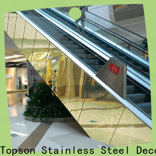 Topson stainless colorbond clad homes in china for shopping mall
