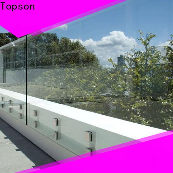 Topson railing mirror fabrication companies from wholesale for TV wall
