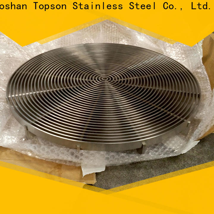 Topson Best welded steel grating Supply for apartment