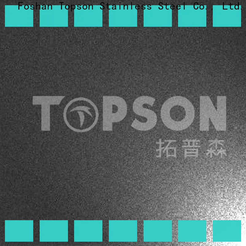 Topson Custom etched design stainless steel sheet Suppliers for kitchen