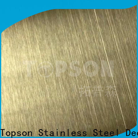 Topson New stainless steel sheets for sale China for furniture