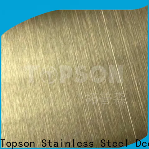 Topson New stainless steel sheets for sale China for furniture