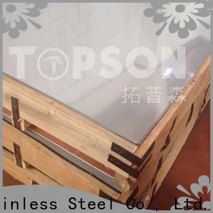 Topson stainless black stainless sheet Suppliers for floor