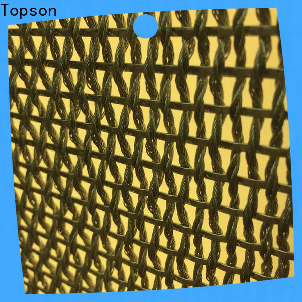 Topson perforated aluminium decorative screens for building faced