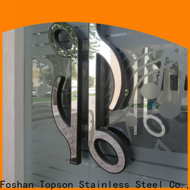 Topson Wholesale steel handles for doors manufacturers for roof decoration