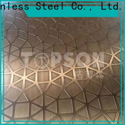 Topson durable steel plate decoration manufacturers for handrail