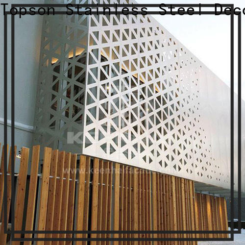 special design perforated plate screen stainless in china for building faced