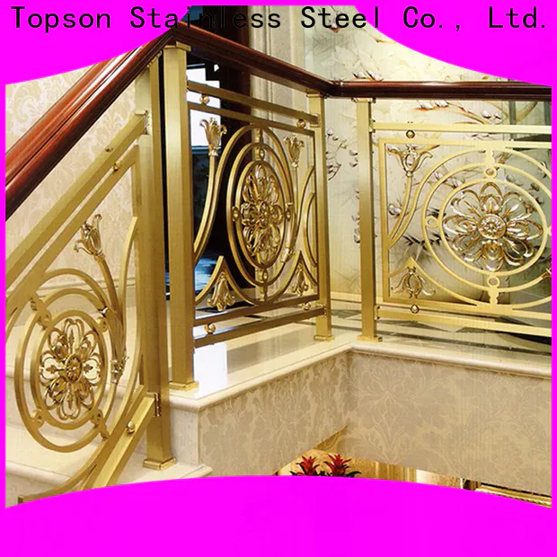 Topson steel stainless steel balcony handrail manufacturers