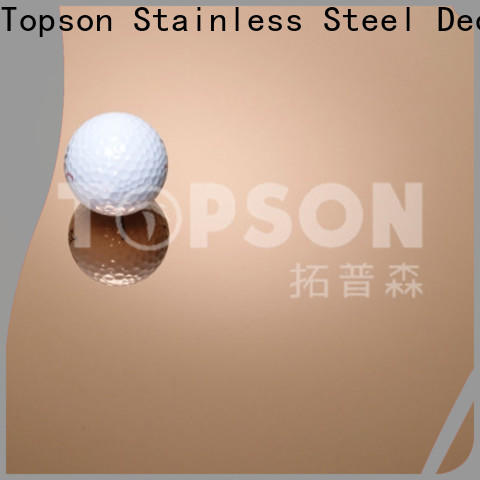Topson Best stainless steel decorative plate factory for vanity cabinet decoration