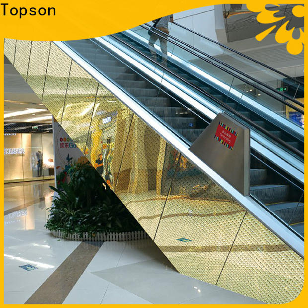 Topson New stainless steel roofing contractors factory price for elevator