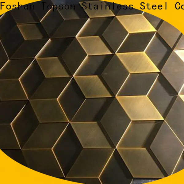 Topson steel sheet cladding systems for wall